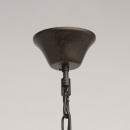 Niezwykła lampa wisząca z drewnianymi koralami RegenBogen Loft 679010704