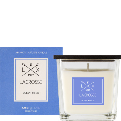 Niezwykły powiew świeżości świeca zapachowa Ocean Breeze 8x8 Lacrosse ZVV045OCLC