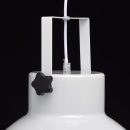 Nowoczesna biała lampa wisząca RegenBogen 497012001