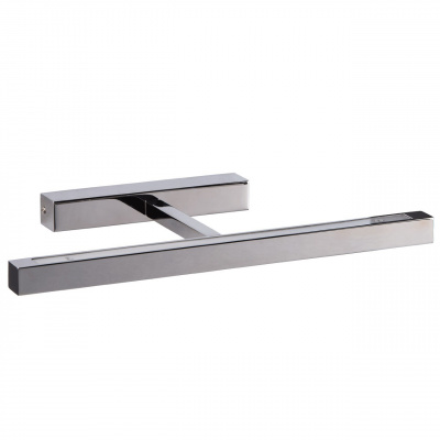 Nowoczesna, chromowana lampka ścienna do podświetlenia obrazu 502021001