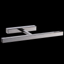 Nowoczesna, chromowana lampka ścienna do podświetlenia obrazu 502021001