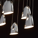 Nowoczesna, innowacyjna lampa wisząca LED RegenBogen 609012311