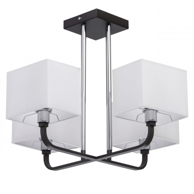 Nowoczesna lampa sufitowa, kwadratowe klosze MW-LIGHT Megapolis 101011904