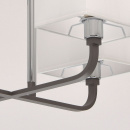 Nowoczesna lampa sufitowa, kwadratowe klosze MW-LIGHT Megapolis 101011904