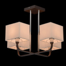 Nowoczesna lampa sufitowa, kwadratowe klosze MW-LIGHT Megapolis 101011904