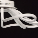 Nowoczesna lampa sufitowa LED do jadalni RegenBogen Techno kwiat 496017008