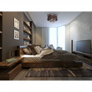 Nowoczesna lampa sufitowa o nieregularnym kształcie Jacqueline 465011205