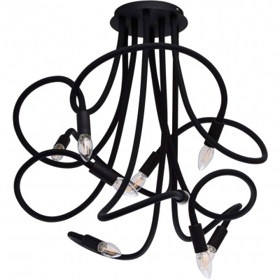 Nowoczesna lampa sufitowa regulowana na 9 żarówek RegenBogen Megapolis 646011709