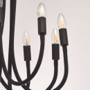 Nowoczesna lampa sufitowa regulowana na 9 żarówek RegenBogen Megapolis 646011709