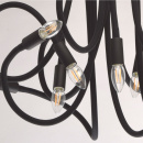 Nowoczesna lampa sufitowa regulowana na 9 żarówek RegenBogen Megapolis 646011709