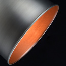 Nowoczesna lampa wisząca 5 kloszy, antyczne srebro i miedź MW-LIGHT Industrial 551011205