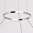 Nowoczesna lampa wisząca LED w kształcie okręgu idealna do jadalni RegenBogen -  661010101