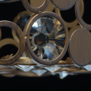 Nowoczesna lampa wisząca o mosiężnym wykończeniu RegenBogen Neoclassic 121011206