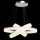 Nowoczesna lampa wisząca trzy ringi LED białe, matowe RegenBogen Hi-Tech 661011603
