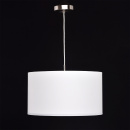 Nowoczesna lampa wisząca z okrągłym, białym kloszem MW-Light Megapolis 453011003