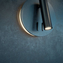 Nowoczesna lampka ścienna z kierunkowym światłem LED ios 176 Maytoni Modern C176-WL-01-6W-B