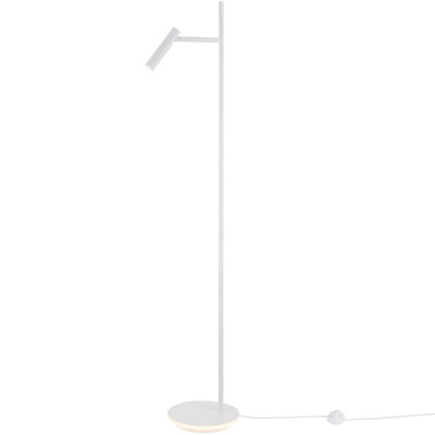Nowoczesna, minimalistyczna lampa stojąca LED Estudo Maytoni biała Z010FL-L8W3K