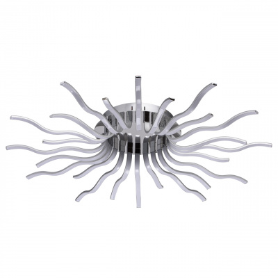 Nowoczesne, futurystyczne oświetlenie sufitowe LED w stylu falistym RegenBogen 496013724