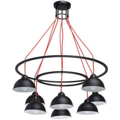 Nowoczesne oświetlenie do dużego pomieszczenia MW-LIGHT Loft 8 żarówek 696010708