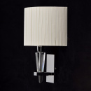 Nowoczesny kinkiet z chromowaną podstawą CHIARO Elegance 460020401