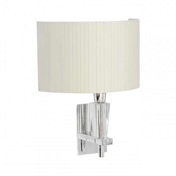 Nowoczesny kinkiet z chromowaną podstawą CHIARO Elegance