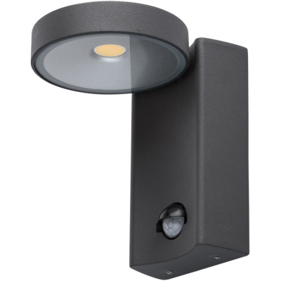 Nowoczesny kinkiet zewnętrzny LED z czujnikiem światła MW-LIGHT Street 807022001