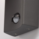 Nowoczesny kinkiet zewnętrzny LED z czujnikiem światła MW-LIGHT Street 807022001