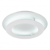 Nowoczesny plafon LED Merle Candellux biały 98-66183