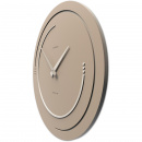 Nowoczesny zegar ścienny Sonar 46 cm CalleaDesign caffelatte 10-134-14
