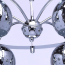 Nowoczesny żyrandol chromowany MW-LIGHT Techno Kosmos 1120206