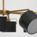 Nowoczesny żyrandol Megapolis- na osiem żarówek 721010408