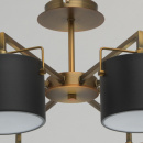 Nowoczesny żyrandol Megapolis- na osiem żarówek 721010408