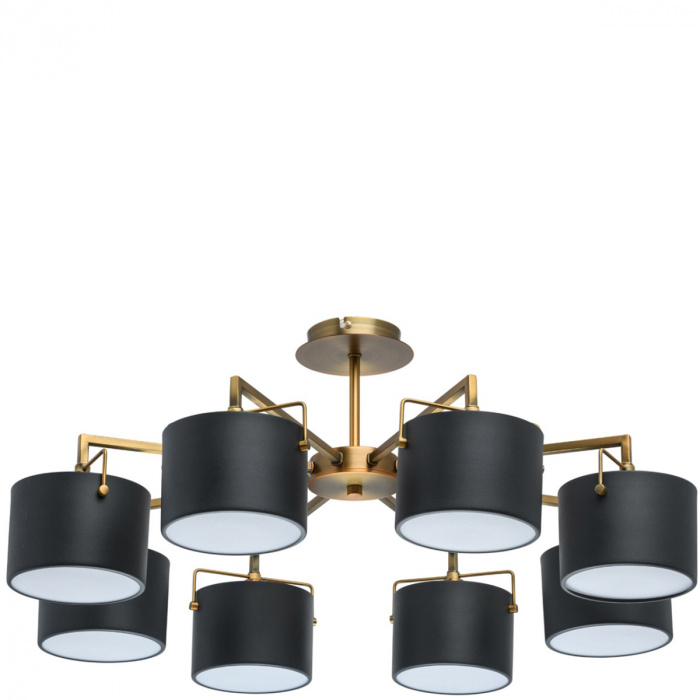 Nowoczesny żyrandol Megapolis- na osiem żarówek