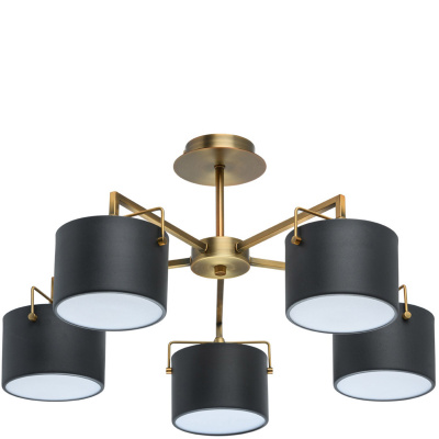 Nowoczesny żyrandol Megapolis- na pięć żarówek 721010205