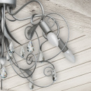 Nowoczesny żyrandol z elementami stylu secesyjnego 422011005