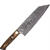 Nóż Bunka kuty ręcznie 17 cm Takeshi Saji YBB stal VG-10 HA-466