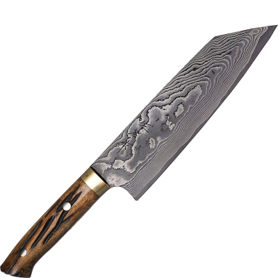 Nóż Bunka kuty ręcznie 17 cm Takeshi Saji YBB stal VG-10 HA-466