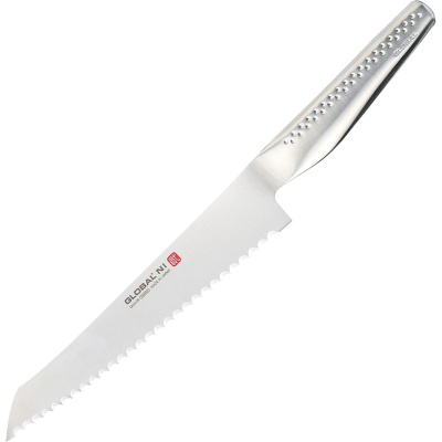 Nóż do pieczywa stalowy 21 cm Global NI GNM-09R