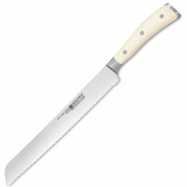 Nóż do pieczywa ząbkowany 23 cm Wusthof Classic Ikon kremowa rączka W-1040431123