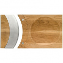 Nóż i deska do siekania ziół Sagaform Oval Oak SF-5015663