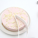 Nóż i łopatka do ciasta Magisso Cake Server śnieżnobiały 70132