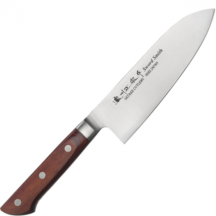 Nóż japoński kuchenny Santoku Satake Kotori 17cm