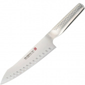 Nóż japoński szefa kuchni żłobiony 20 cm Global NI GN-002