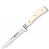 Nóż krótki do trybowania 14 cm Wusthof Classic Ikon kremowa rączka W-1040431414