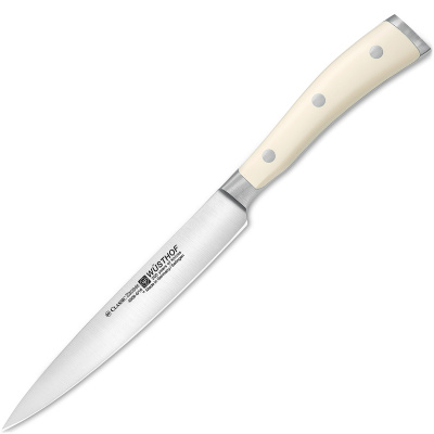 Nóż kuchenny do wszelkich zadań 16 cm Wusthof Classic Ikon kremowa rączka W-1040430716