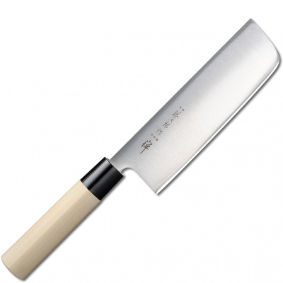 Nóż Nakiri 16,5cm Tojiro Zen dębowa rączka FD-568D