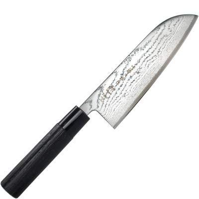 Nóż Santoku 16,5 cm Tojiro Shippu Black FD-1597
