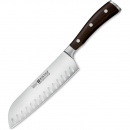 Nóż Santoku 17 cm Wusthof Ikon hebanowa rączka W-1010531317