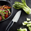 Nóż szefa kuchni Santoku Kyocera Shin 16 cm FZ-160WH-BK