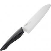 Nóż szefa kuchni Santoku Kyocera Shin 16 cm FZ-160WH-BK